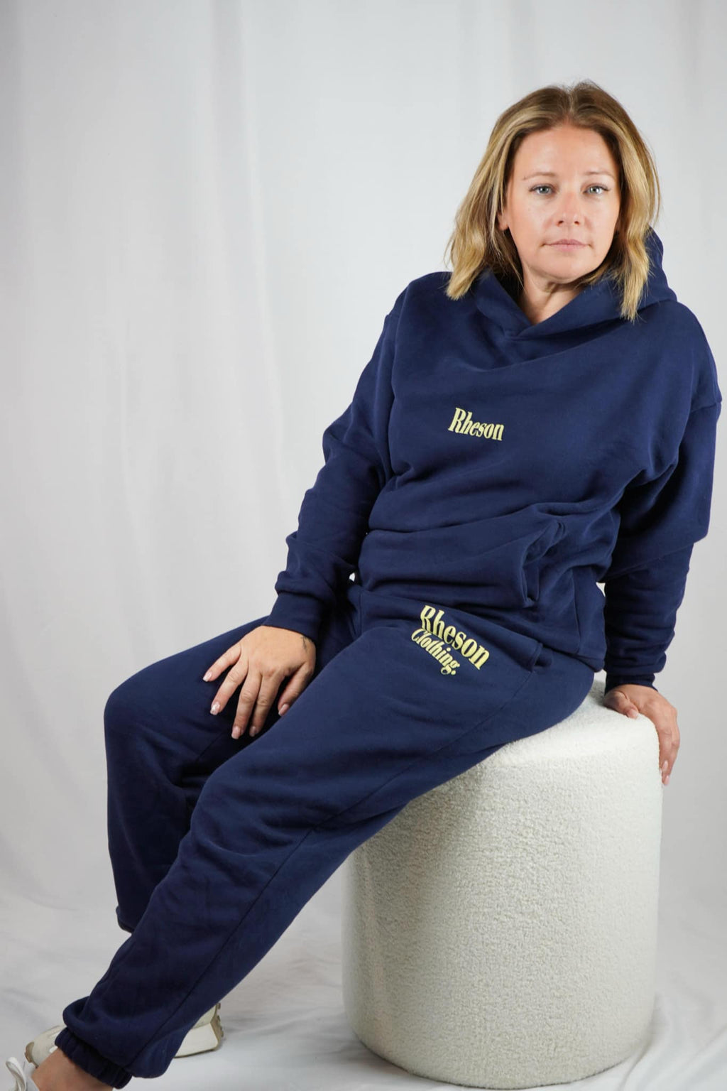Navy Track Pants