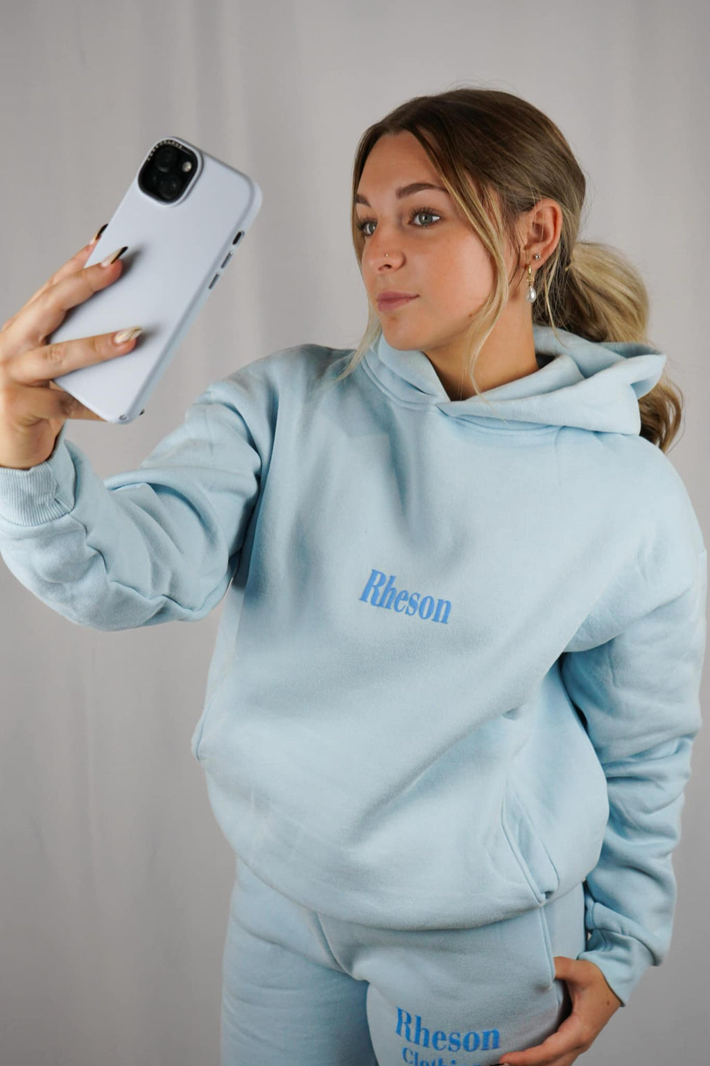 Sky Blue Hoodie