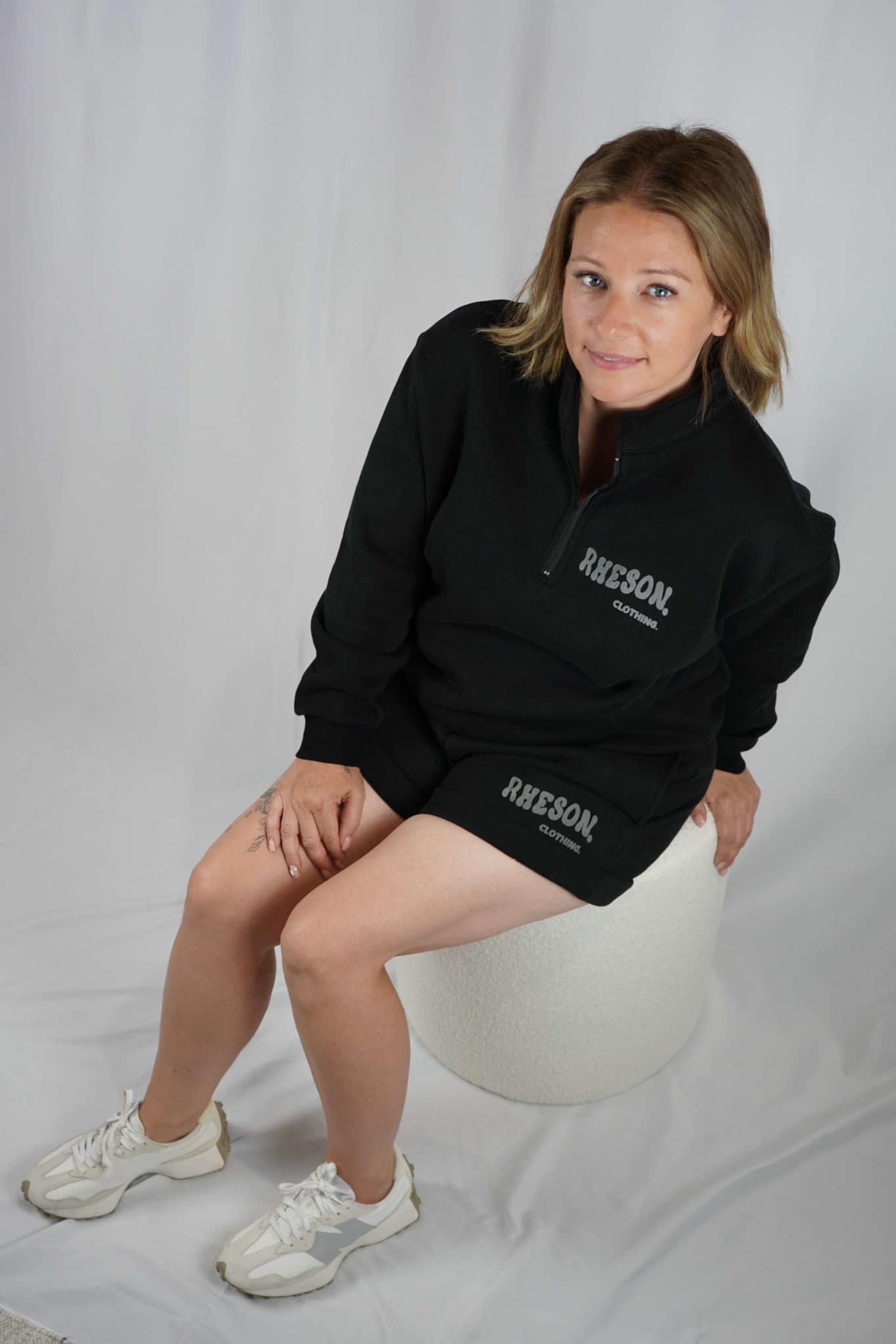 Black Quarter Zip