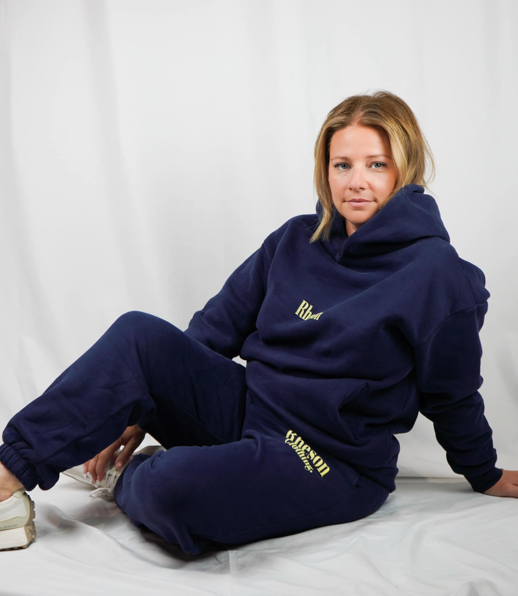 Navy Track Pants