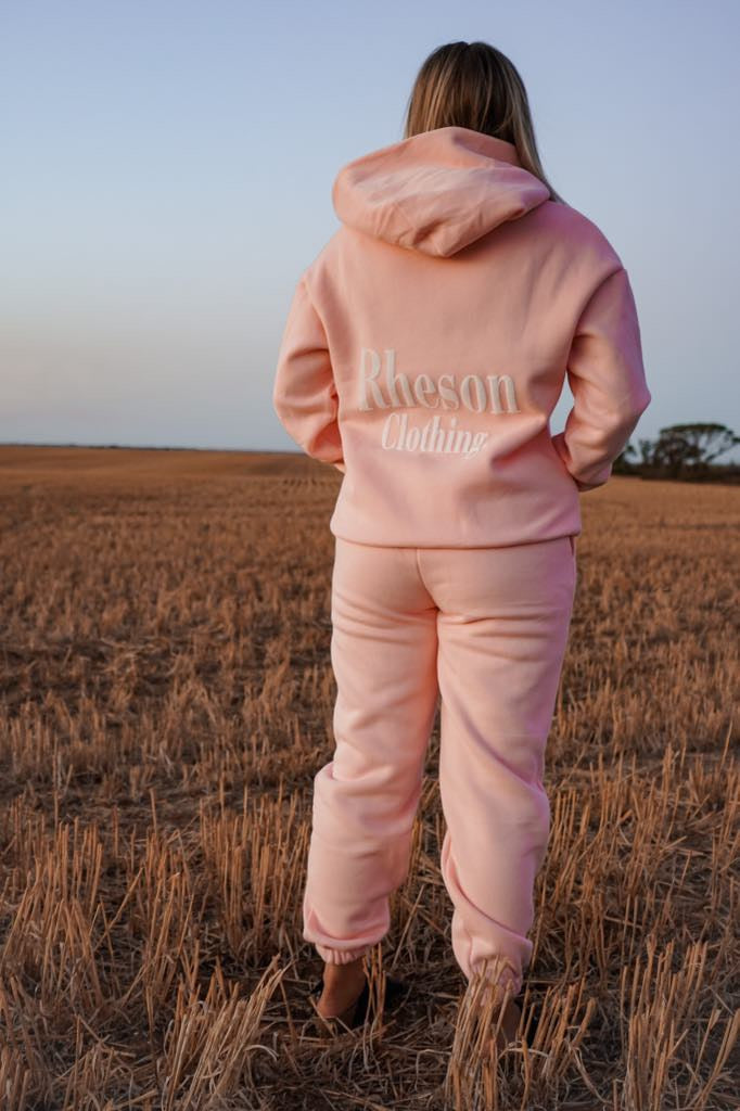 Coral Track Pants