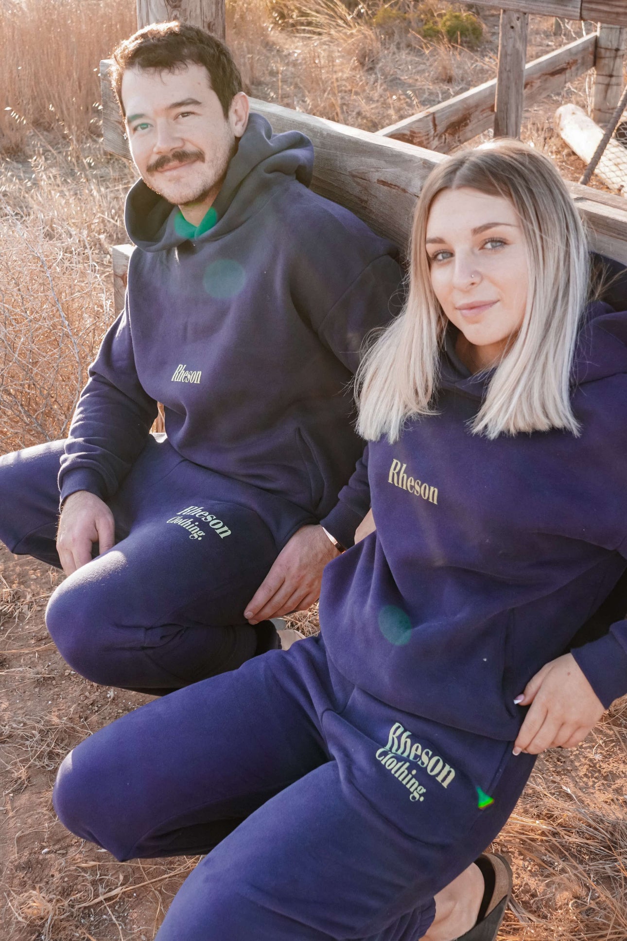 Navy Track Pants