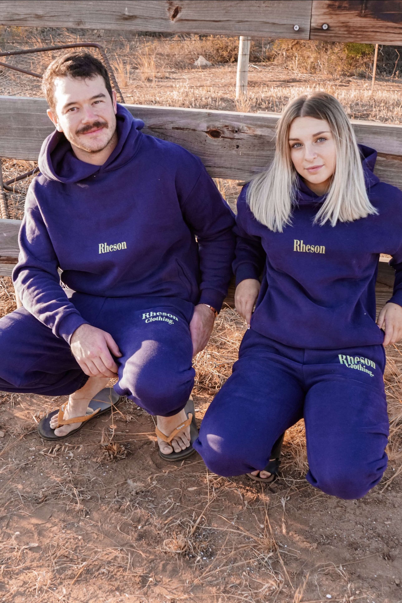 Navy Track Pants